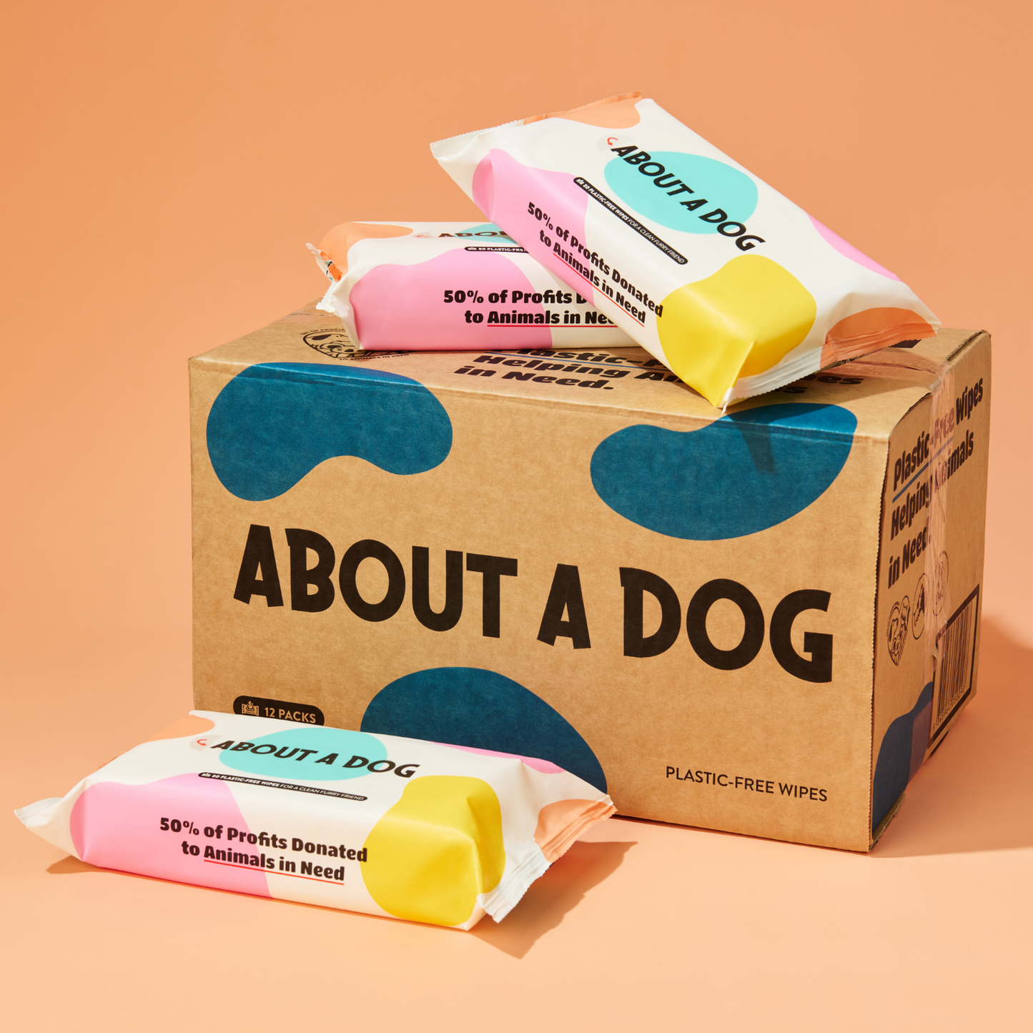 Plastic Free Pet Grooming Wipes