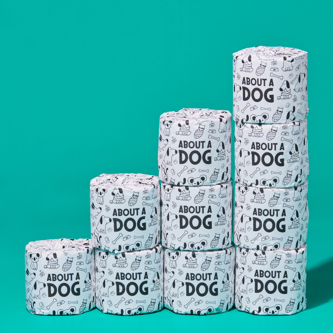 100% Recycled Toilet Paper - 24 Double Length Rolls