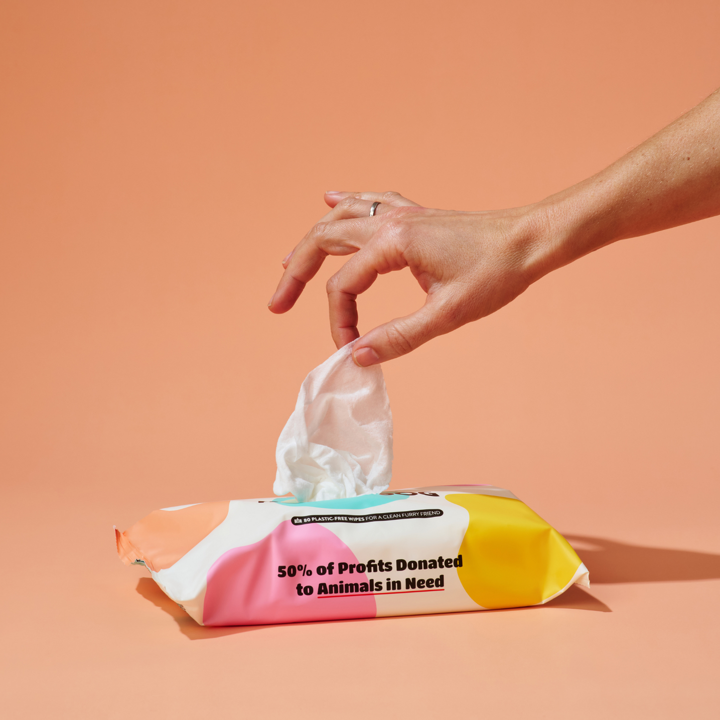 Plastic Free Pet Grooming Wipes