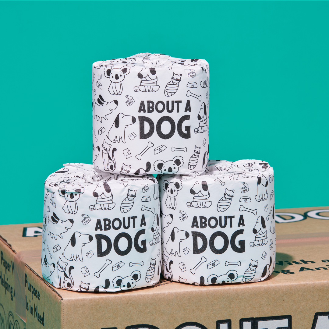 100% Recycled Toilet Paper - 24 Double Length Rolls
