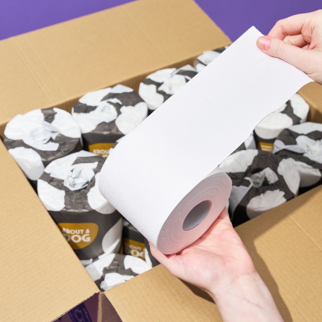 Premium Recycled Toilet Paper - 24 Double Length Rolls
