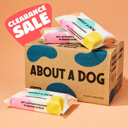 Plastic Free Dog Grooming Wipes