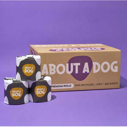 Premium Recycled Toilet Paper - 24 Double Length Rolls