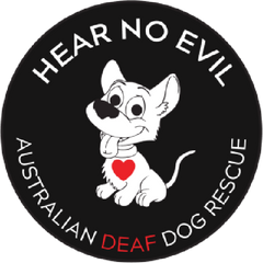 Hear No Evil Deaf Dog Rescue logo