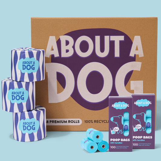 Yours and Theirs Bundle - 48 Toilet Rolls + 2 Boxes Dog Poo Bags